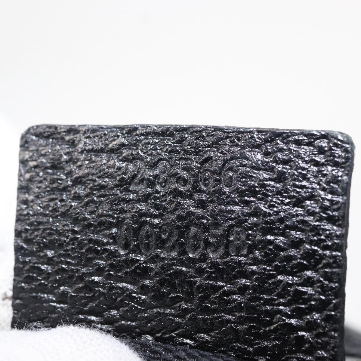 Gucci Vintage Double Belt Bag GG Canvas with Leather