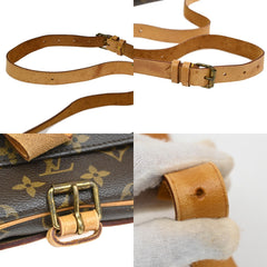 Louis Vuitton Cartouchiere Handbag Monogram Canvas