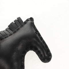 Hermes So Black GriGri Rodeo Bag Charm Leather