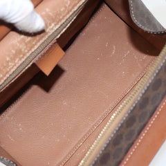 Celine Macadam Handbag Macadam with leather