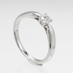 Tiffany & Co. Harmony Solitaire Ring Platinum with RBC Diamond