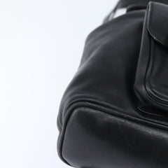 Gucci Vintage Bamboo Backpack Leather