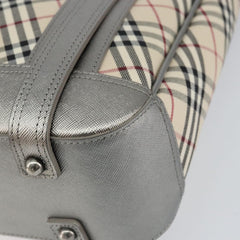 Burberry Nova check Shoulder bag Canvas and Leather
