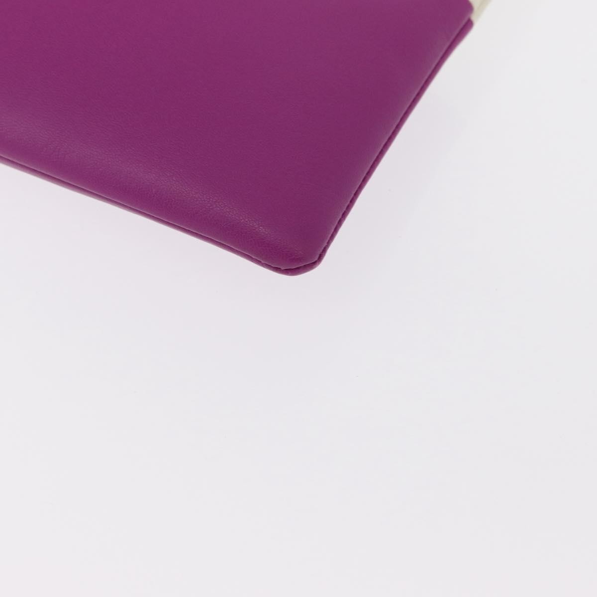 Celine Bicolor Solo Clutch Leather