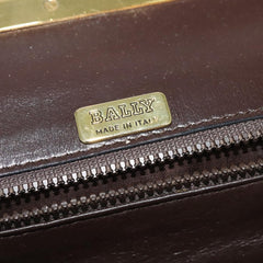 Bally Vintage Shoulder Bag Leather
