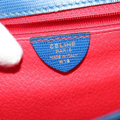 Celine Vintage Circle Logo Crossbody Bag Leather