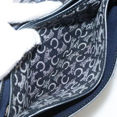 Celine C Sulky Handbag Canvas