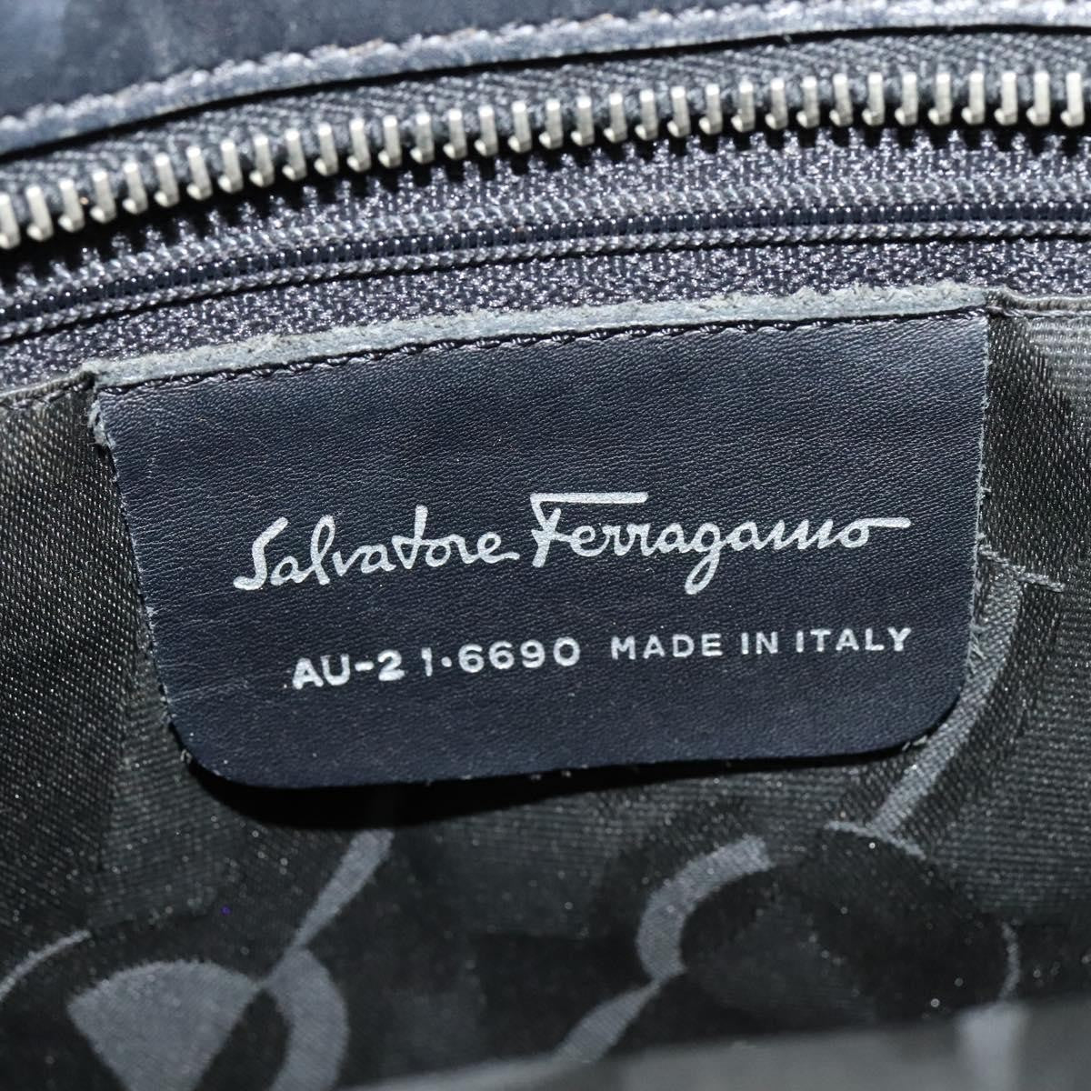 Salvatore Ferragamo Vala Shoulder Bag Canvas