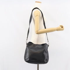 Gucci Vintage Bamboo Handle Open Hobo Leather