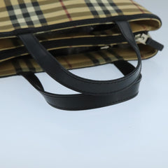 Burberry Nova Check Tote canvas check pattern