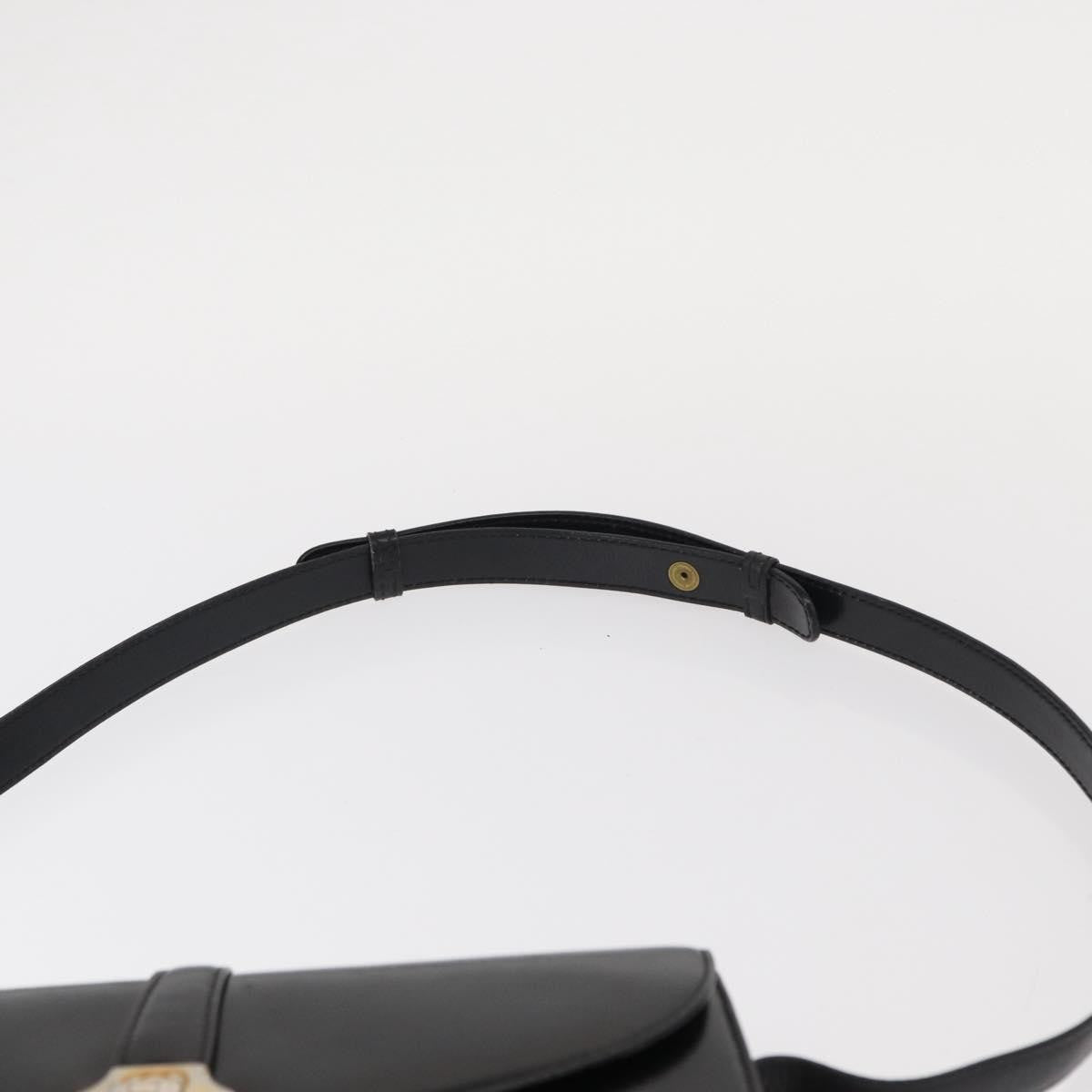 Gucci Vintage Flap Shoulder Bag Leather