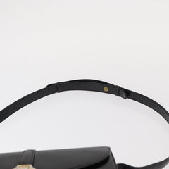 Gucci Vintage Flap Shoulder Bag Leather