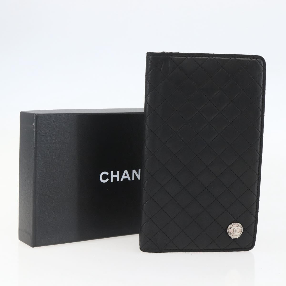 Chanel Vintage CC Bifold Wallet Leather