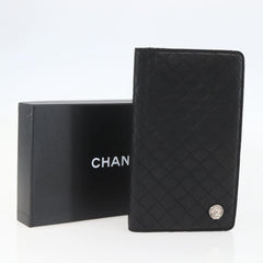 Chanel Vintage CC Bifold Wallet Leather