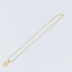 Givenchy Logo G Necklace Metal