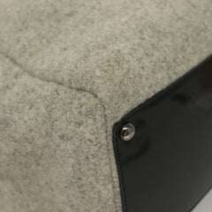 Fendi 2Jours Bag Felted Wool and Astrakhans