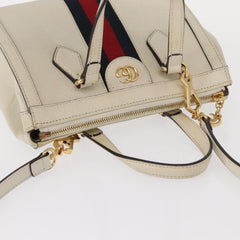 Gucci Ophidia Top Handle Tote Leather