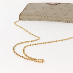 Christian Dior Vintage Honeycomb chain Canvas