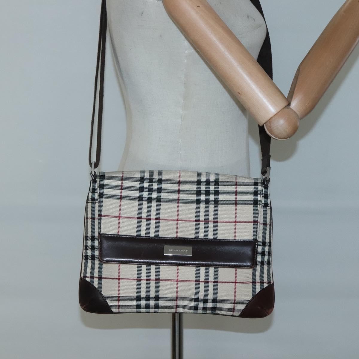 Burberry Nova check Shoulder bag Canvas