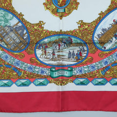 Hermes Carré 90 Silk multicolor