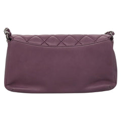 Chanel Crescent Chain Shoulder Bag Quilted Lambskin