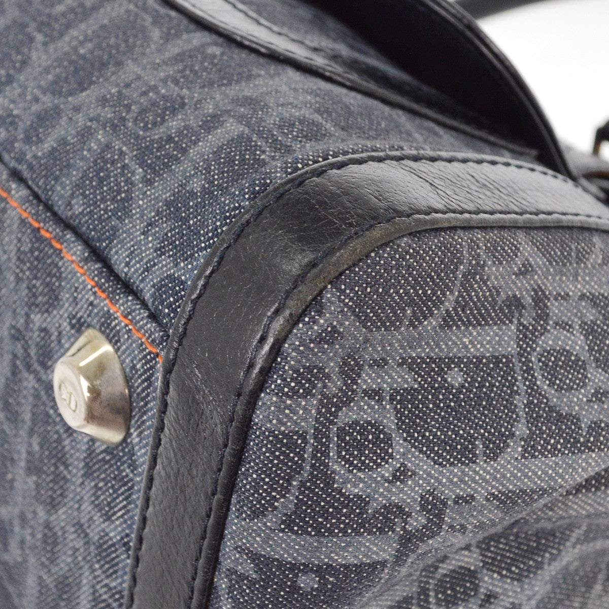 Christian Dior Flight Tote Diorissimo Denim