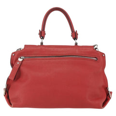 Salvatore Ferragamo Sofia Satchel Grainy Leather