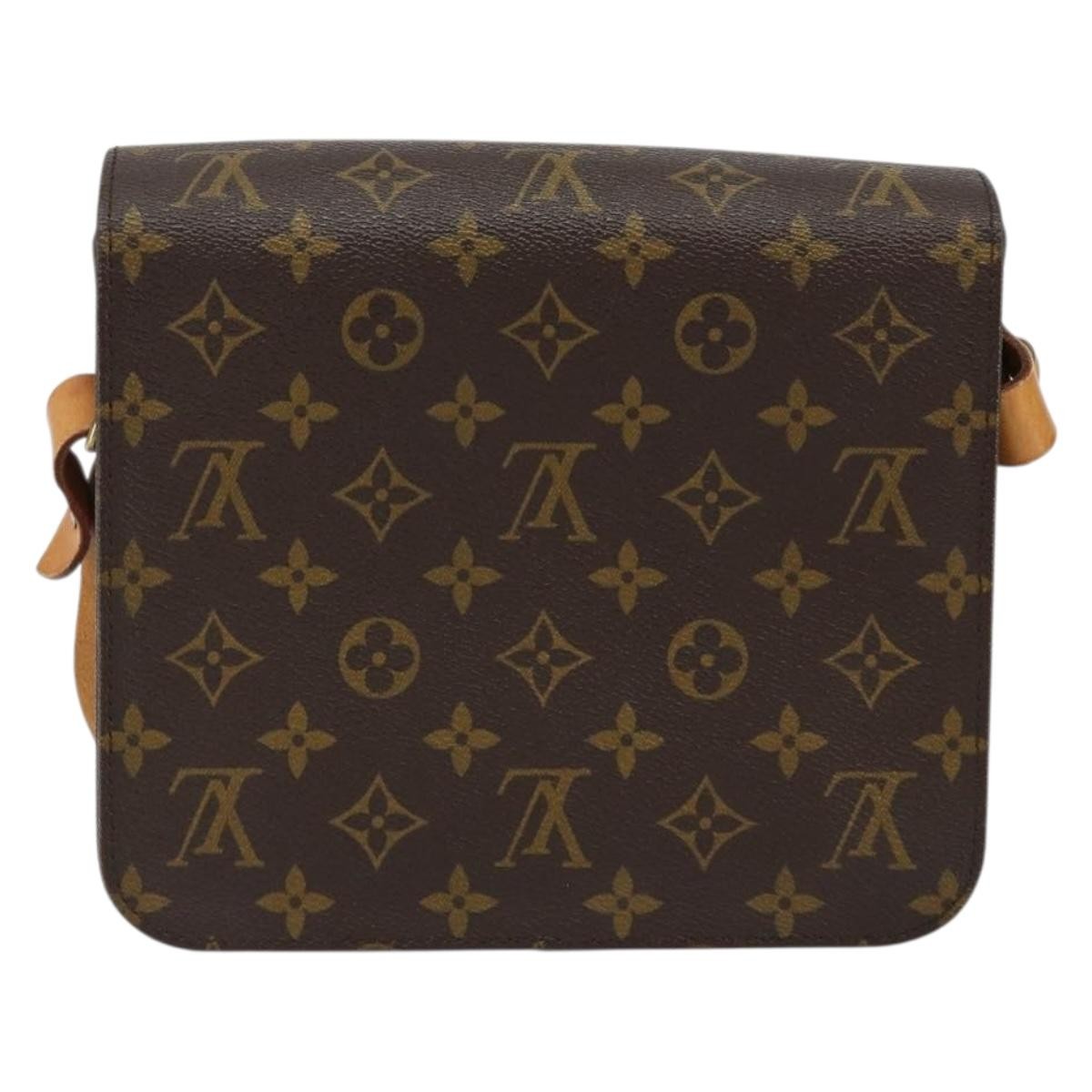 Louis Vuitton Cartouchiere Handbag Monogram Canvas