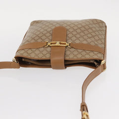 Celine Vintage Macadam Shoulder Bag Canvas