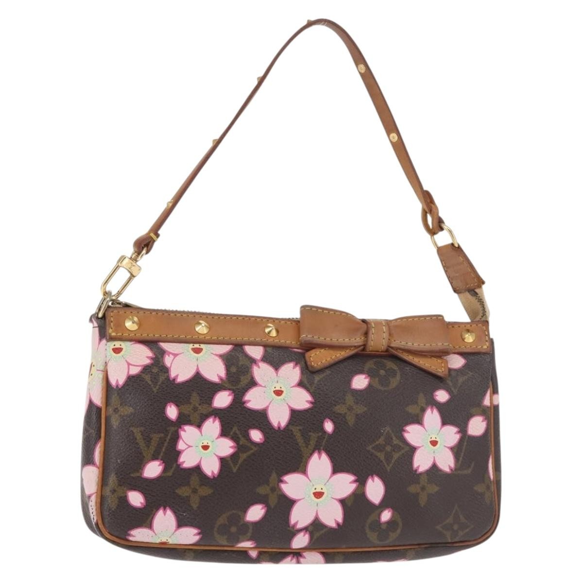 Louis Vuitton Pochette Accessoires Limited Edition Cherry Blossom Monogram
