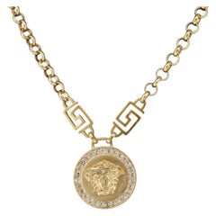Versace Medusa Pendant Necklace Metal