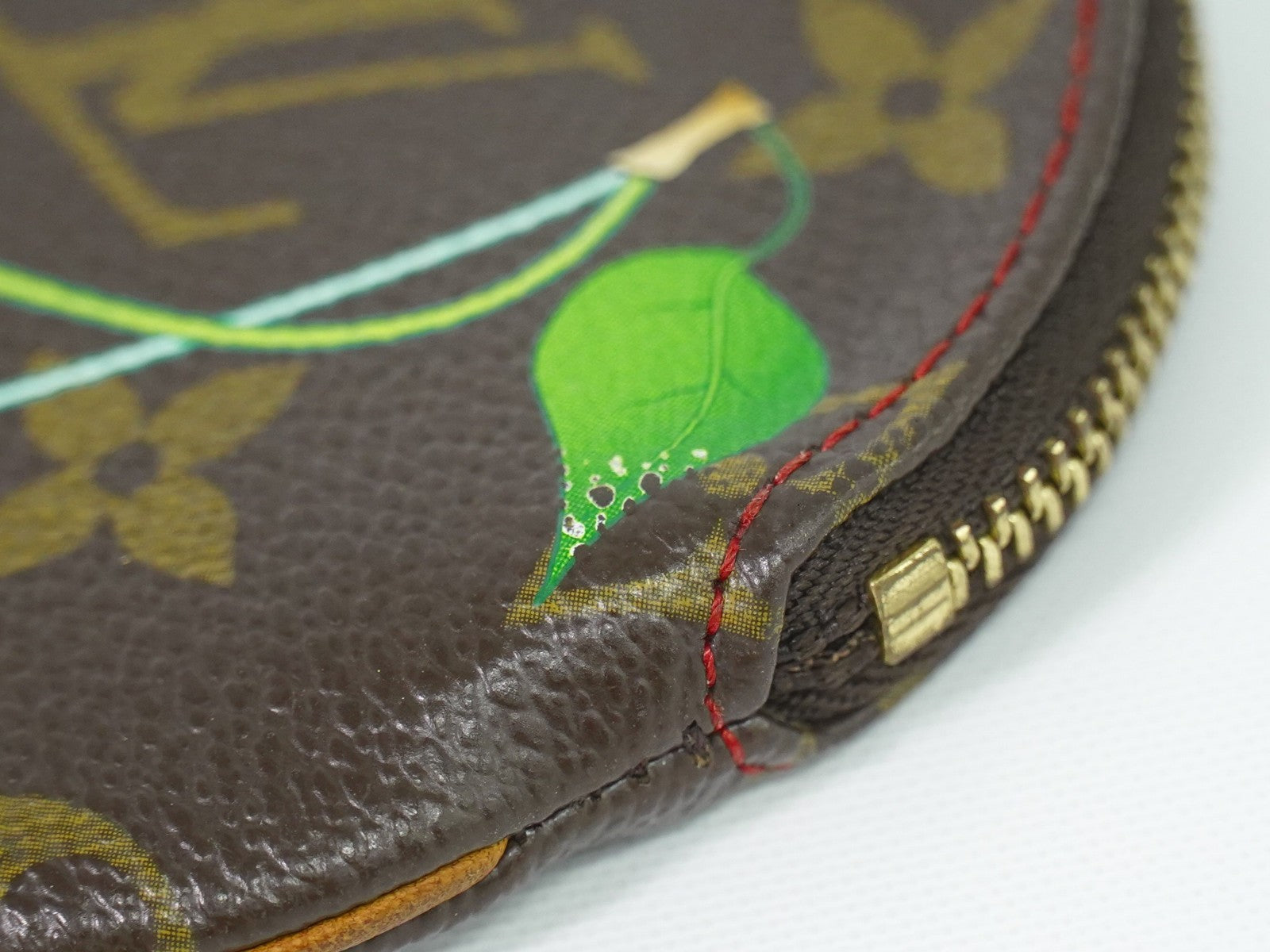 Louis Vuitton x Takashi Murakami Zippy Wallet Monogram Empreinte Leather