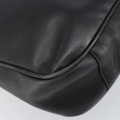 Gucci Vintage Bamboo Handle Open Hobo Leather