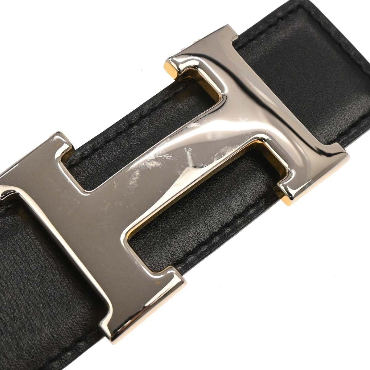 Hermes Constance Reversible Belt Leather