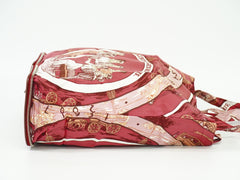 Hermes Silky Pop Tote Printed Silk