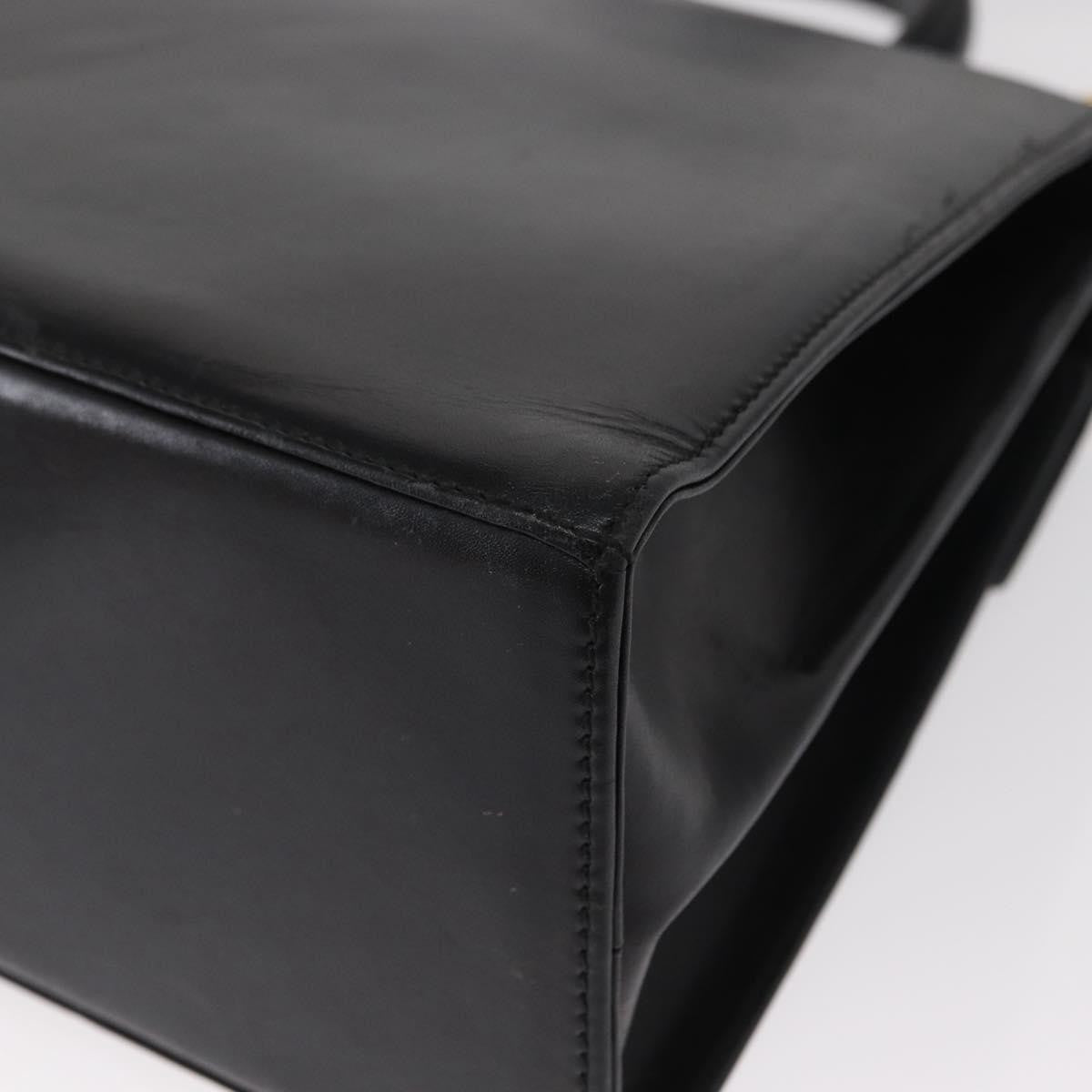 Salvatore Ferragamo Convertible Top Handle Bag Leather