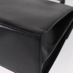 Salvatore Ferragamo Convertible Top Handle Bag Leather