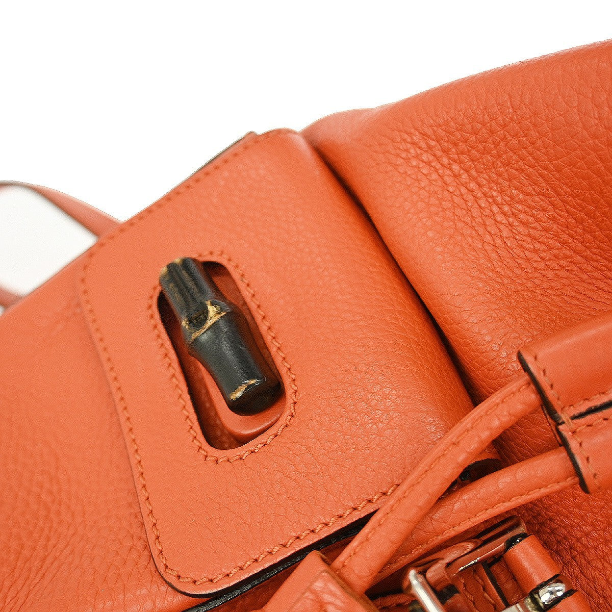 Gucci Bamboo Tassel Backpack Leather