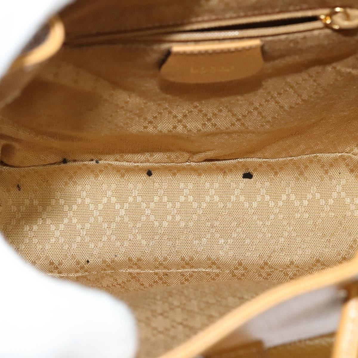Gucci Vintage Bamboo Backpack Leather