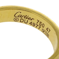 Cartier Love Wedding Band Ring 18K Rose Gold