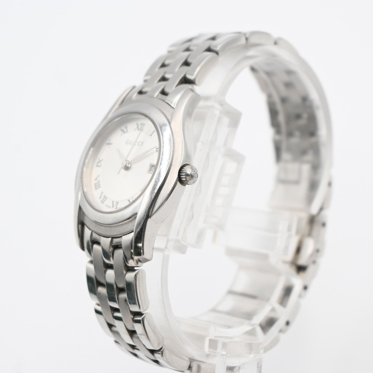 Gucci 5500L Quartz Watch Stainless Steel