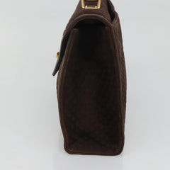Bally Vintage Handbag Quilted suede