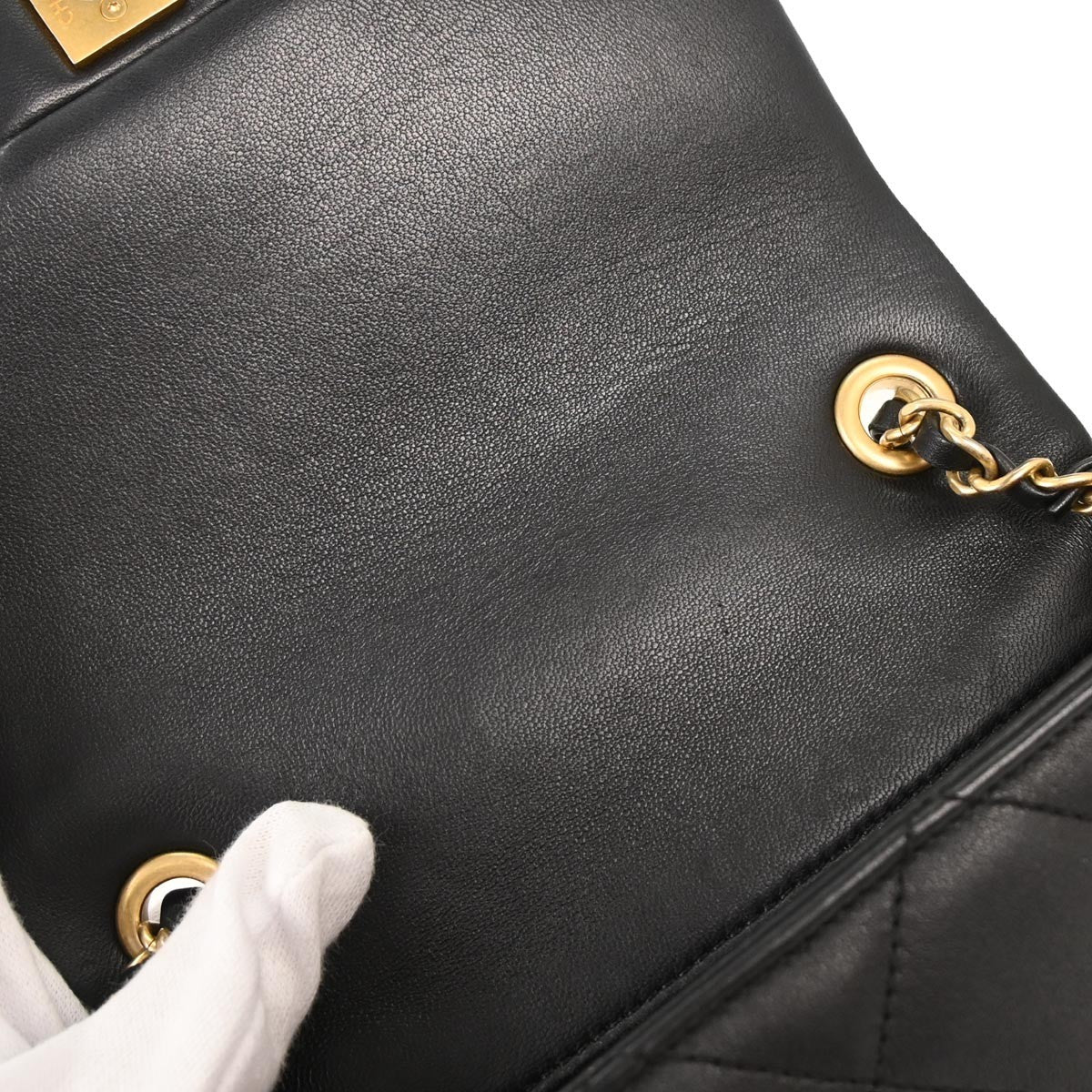 Chanel In The Loop Flap Bag Quilted Lambskin