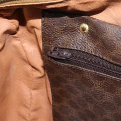 Celine Vintage Macadam Boston bag Canvas