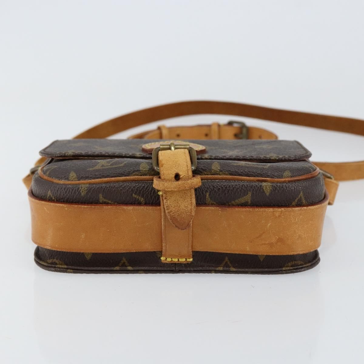 Louis Vuitton Cartouchiere Handbag Monogram Canvas