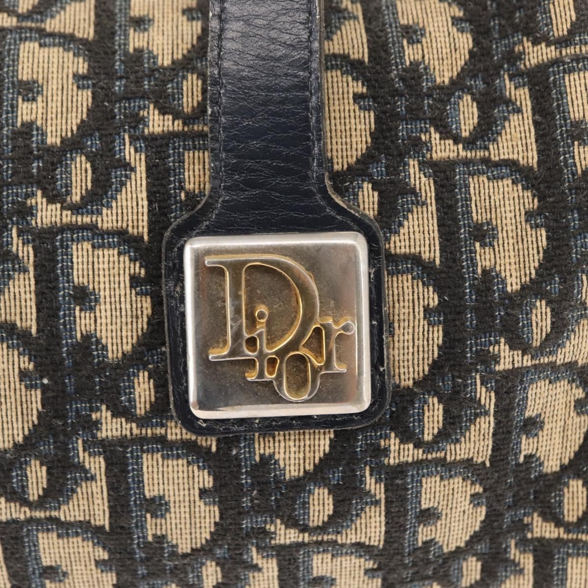 Christian Dior Vintage Trotter Handbag Canvas