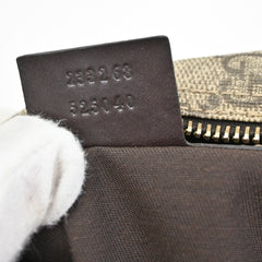 Gucci Front Zip Messenger GG Coated Canvas