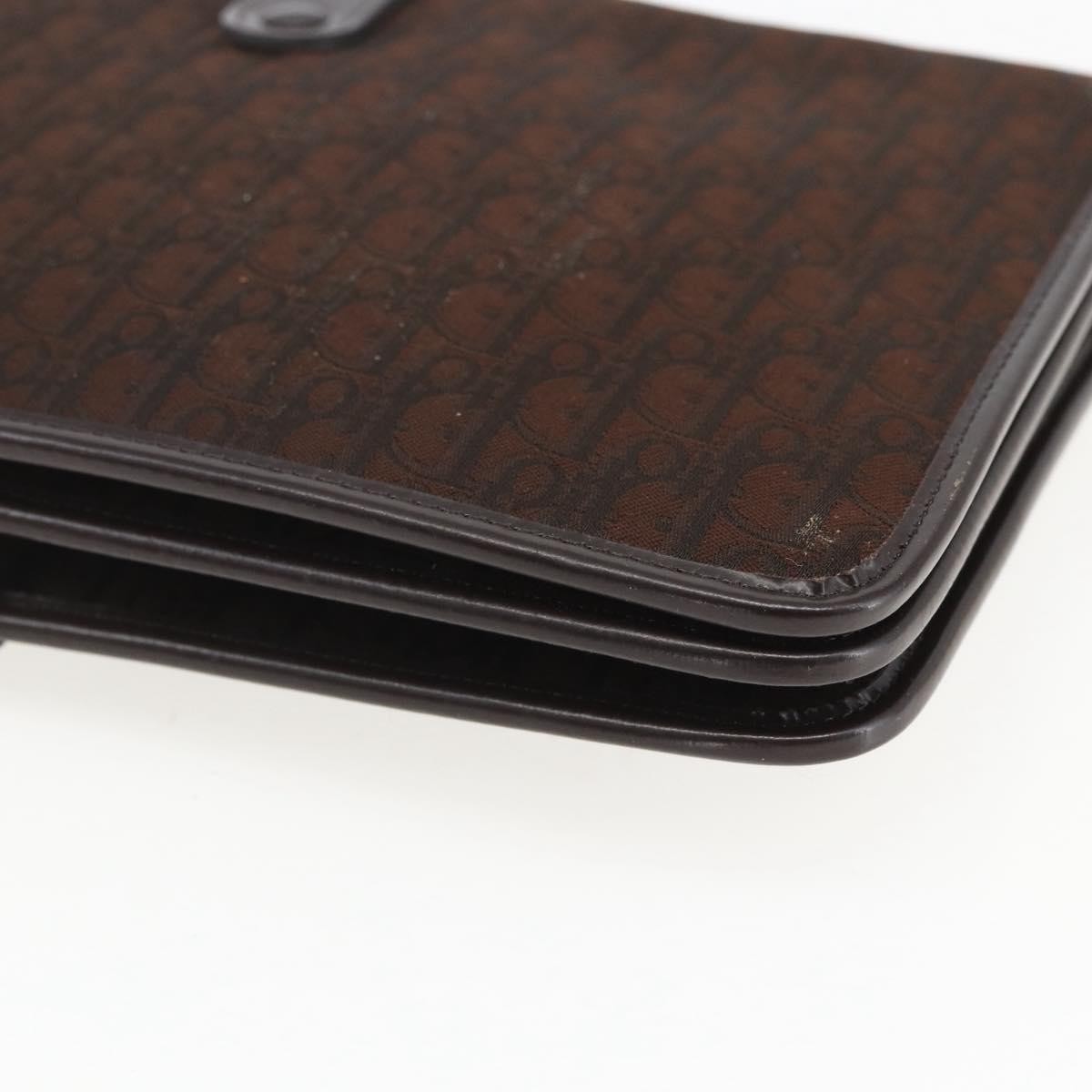 Christian Dior Vintage Trotter Shoulder Bag Canvas