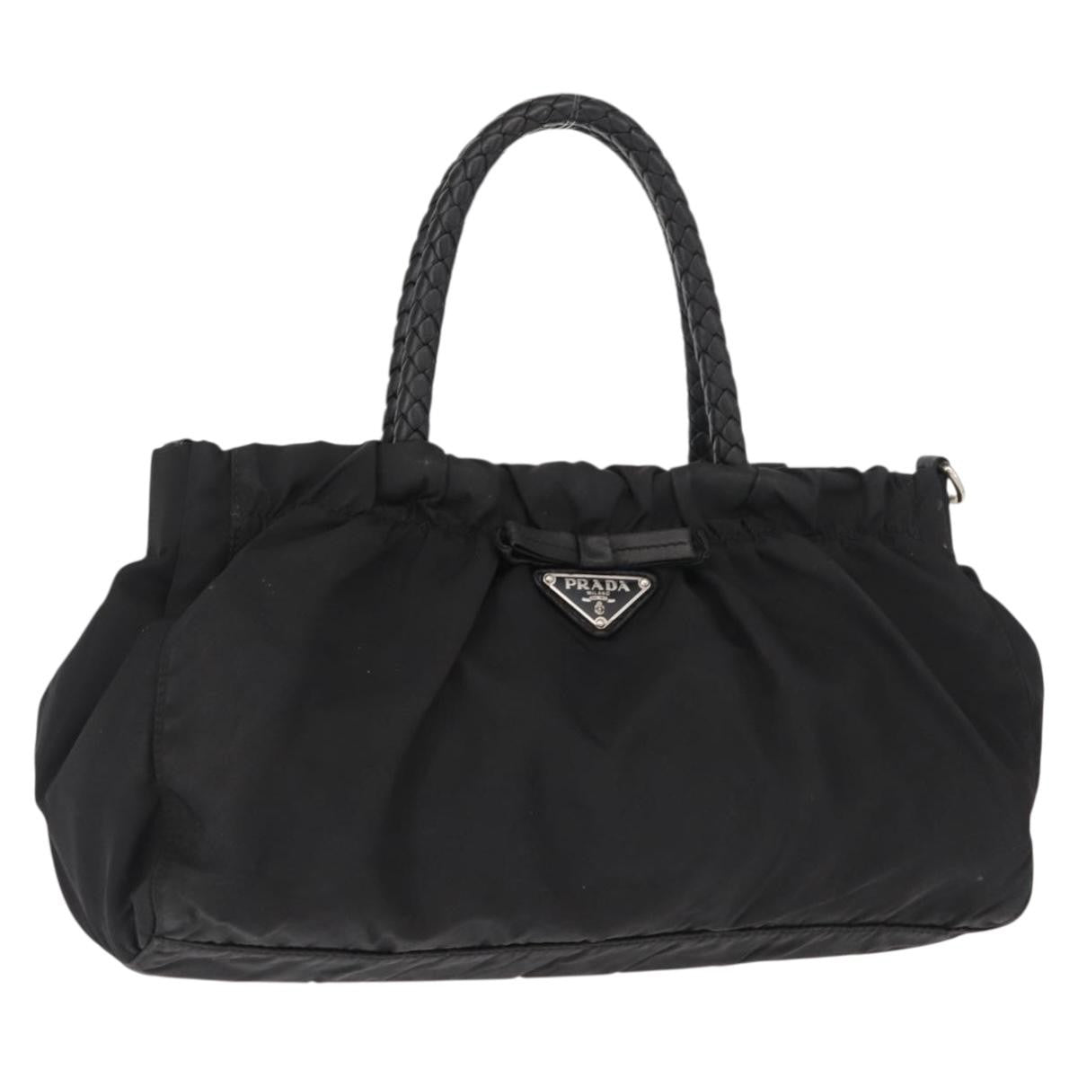 Prada Bow Convertible Tote Tessuto