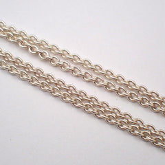 Hermes Cadenas Kelly Pendant Necklace Sterling Silver